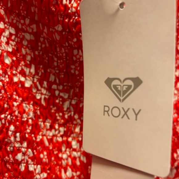 ROXY - Red and white floral sundress - NWT - Picture 3 of 5